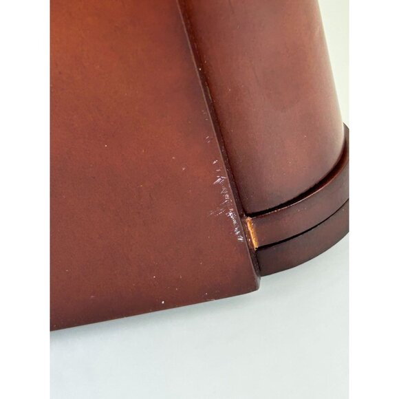 Lenox Forevermore Bookshelf Photo Album Wood Silver Tone Hearts Storage READ - Picture 10 of 16